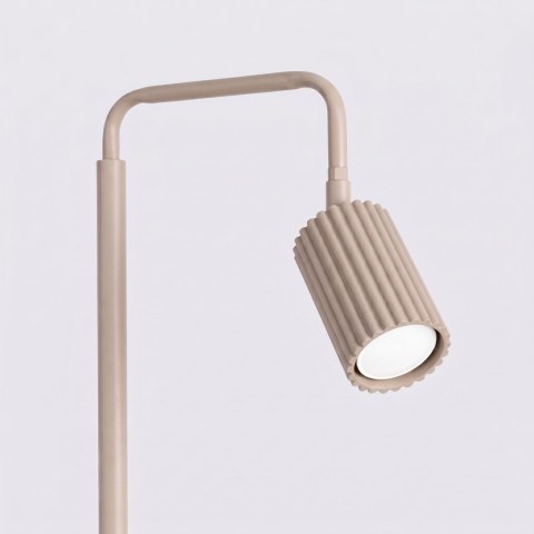 Sollux Lighting Lampa podłogowa KARBON 1 taupe