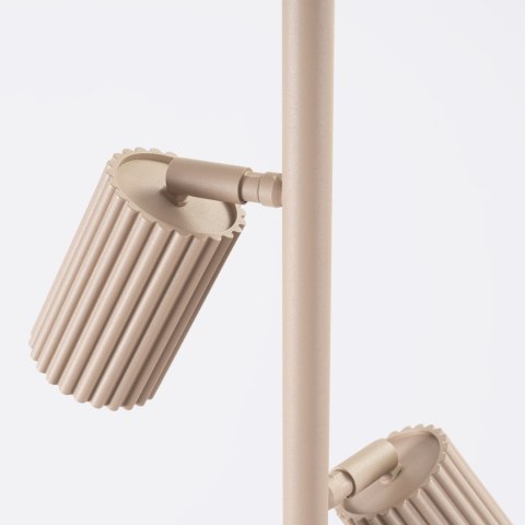 Sollux Lighting Lampa podłogowa KARBON 3 taupe
