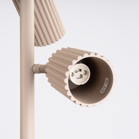 Sollux Lighting Lampa podłogowa KARBON 3 taupe