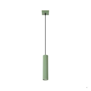 Sollux Lighting Lampa wisząca KARBON 1 szałwiowa