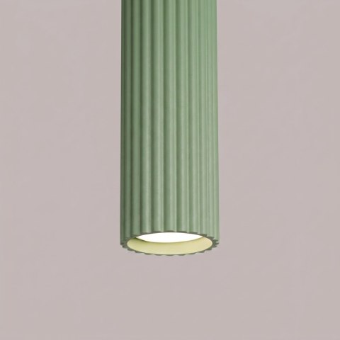 Sollux Lighting Lampa wisząca KARBON 1 szałwiowa