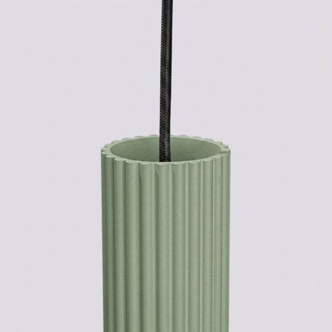 Sollux Lighting Lampa wisząca KARBON 1 szałwiowa