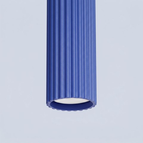 Sollux Lighting Lampa wisząca KARBON 1 ultramaryna