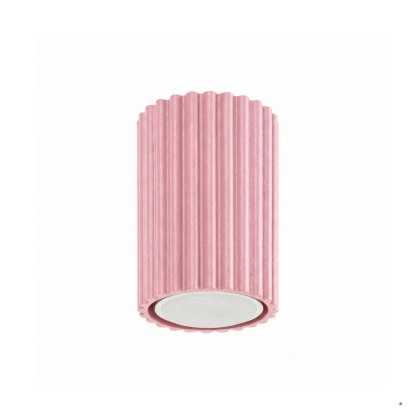 Sollux Lighting Plafon KARBON 10 różowy
