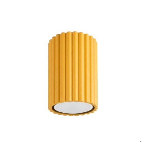Sollux Lighting Plafon KARBON 10 żółty
