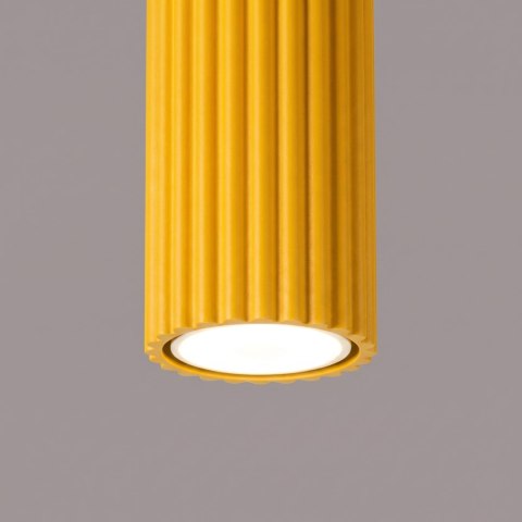 Sollux Lighting Plafon KARBON 10 żółty