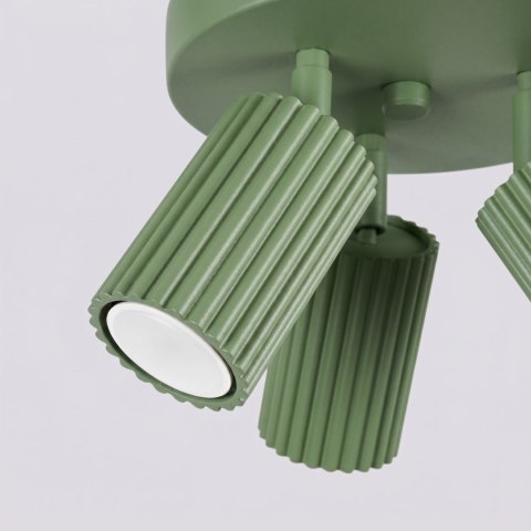 Sollux Lighting Plafon KARBON 3P szałwiowy