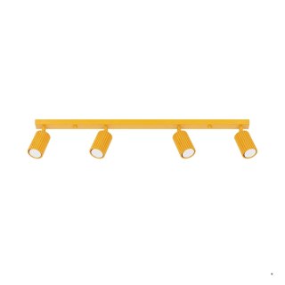 Sollux Lighting Plafon KARBON 4L żółty