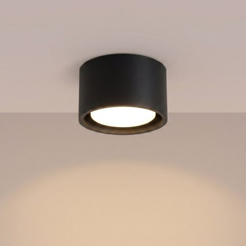 Sollux Lighting Plafon MODO 1 czarny Gx53