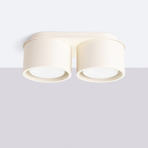 Sollux Lighting Plafon MODO 2 beżowy Gx53