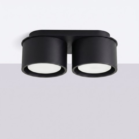 Sollux Lighting Plafon MODO 2 czarny Gx53