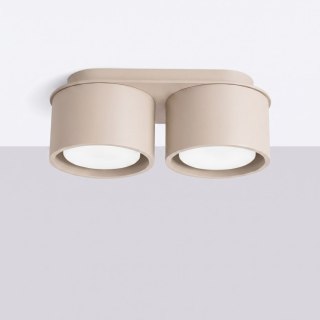 Sollux Lighting Plafon MODO 2 taupe Gx53