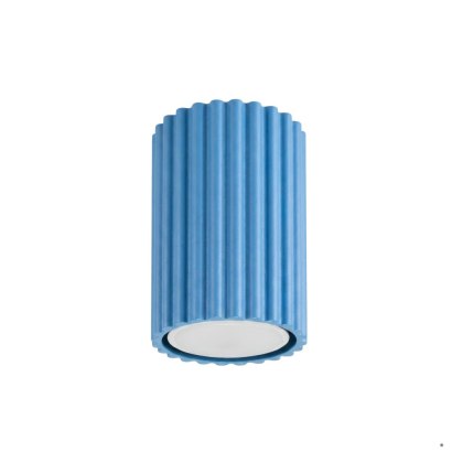 Sollux Lighting Plafon KARBON 10 błękitny