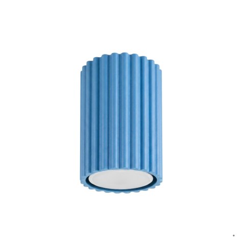 Sollux Lighting Plafon KARBON 10 błękitny