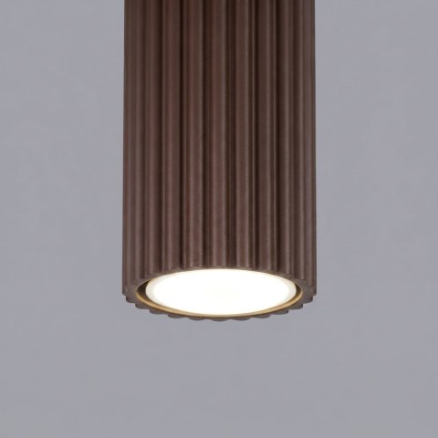 Sollux Lighting Plafon KARBON 10 brązowy