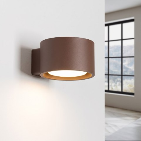Sollux Lighting Kinkiet MODO 1 brązowy Gx53