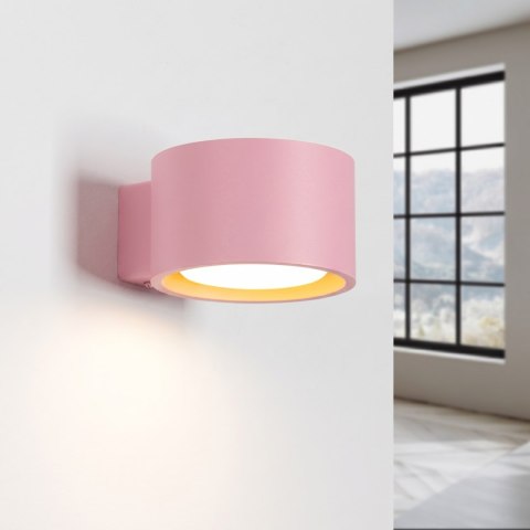 Sollux Lighting Kinkiet MODO 1 różowy Gx53