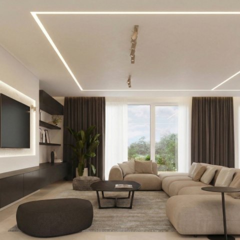 Sollux Lighting Kinkiet RING taupe
