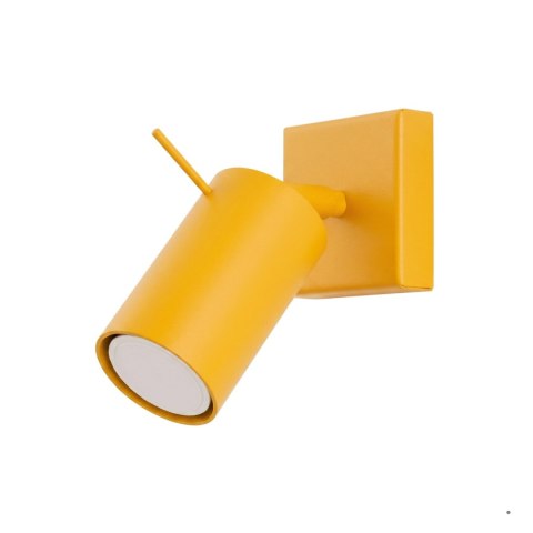 Sollux Lighting Kinkiet RING żółty