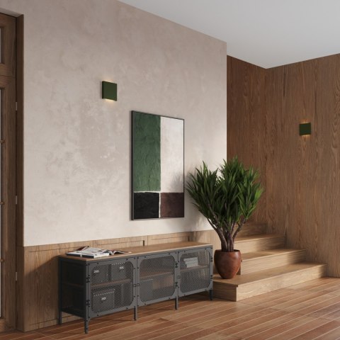 Sollux Lighting Kinkiet VANTA zielona oliwka