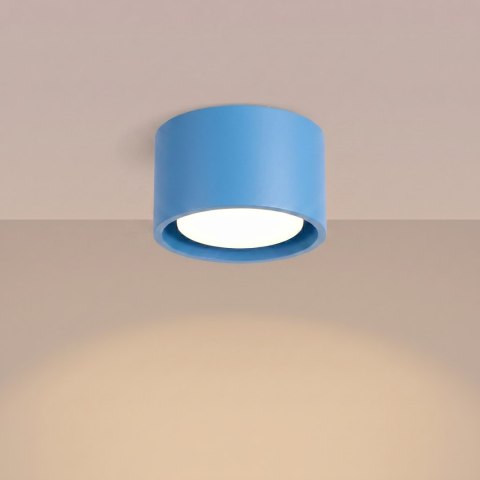 Sollux Lighting Plafon MODO 1 błękitny Gx53