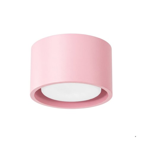 Sollux Lighting Plafon MODO 1 różowy Gx53