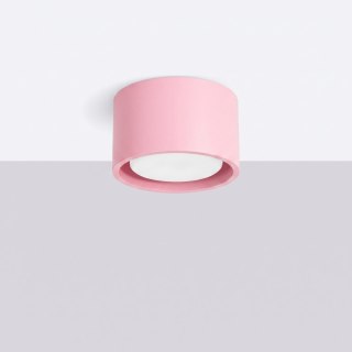 Sollux Lighting Plafon MODO 1 różowy Gx53