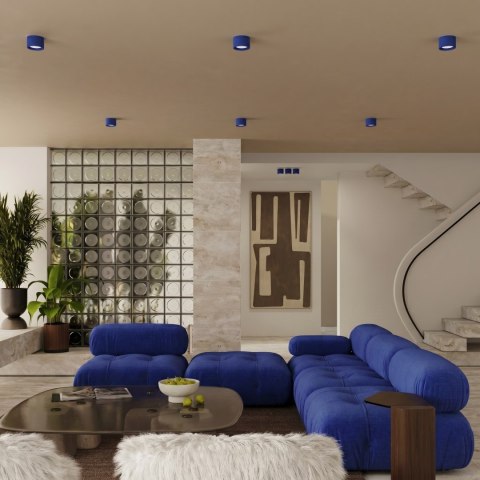Sollux Lighting Plafon MODO 1 ultramaryna Gx53