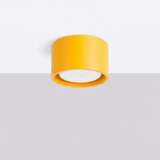 Sollux Lighting Plafon MODO 1 żółty Gx53