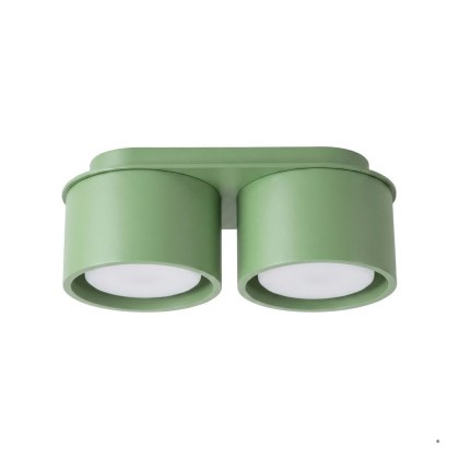 Sollux Lighting Plafon MODO 2 szałwiowy Gx53