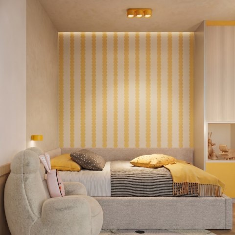 Sollux Lighting Plafon MODO 2 żółty Gx53