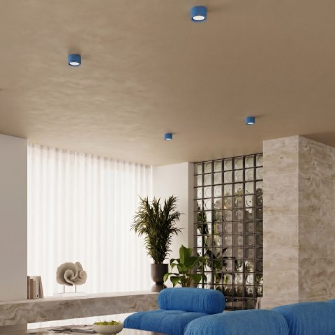 Sollux Lighting Plafon MODO 3 błękitny Gx53