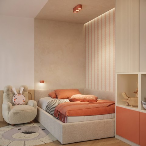 Sollux Lighting Plafon MODO 3 ochra czerwona Gx53