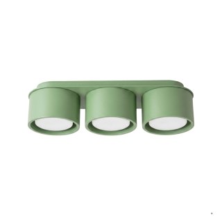 Sollux Lighting Plafon MODO 3 szałwiowy Gx53