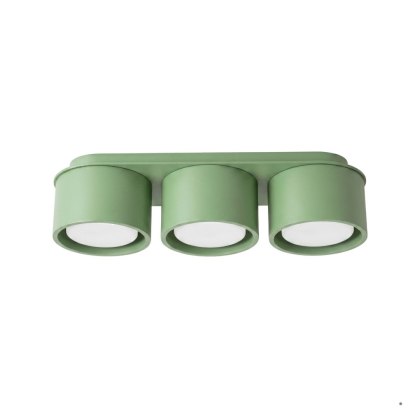 Sollux Lighting Plafon MODO 3 szałwiowy Gx53