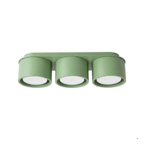 Sollux Lighting Plafon MODO 3 szałwiowy Gx53