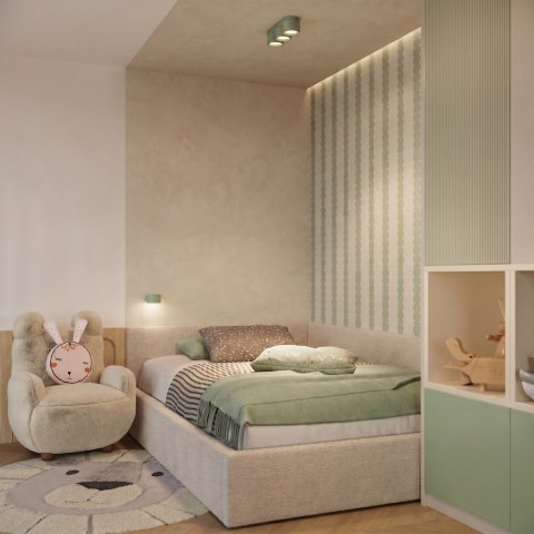 Sollux Lighting Plafon MODO 3 szałwiowy Gx53