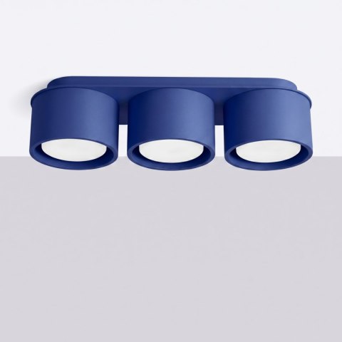 Sollux Lighting Plafon MODO 3 ultramaryna Gx53