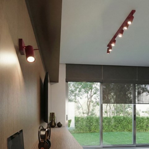 Sollux Lighting Plafon RING 2 burgund