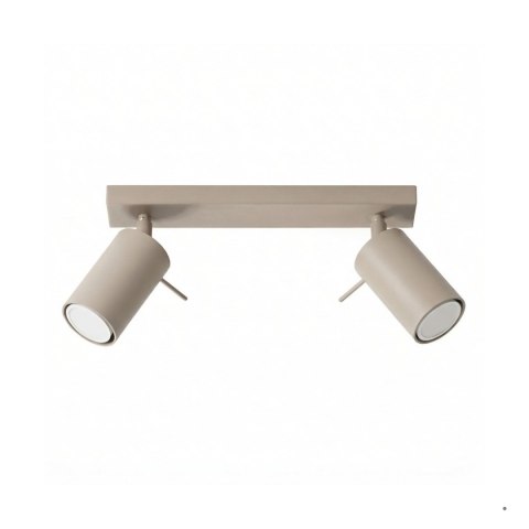 Sollux Lighting Plafon RING 2 taupe