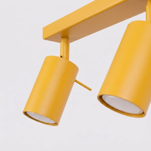 Sollux Lighting Plafon RING 2 żółty