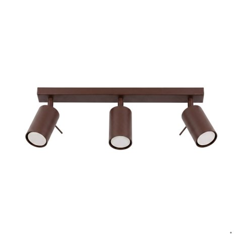 Sollux Lighting Plafon RING 3L brązowy