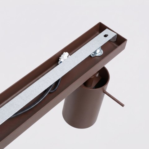 Sollux Lighting Plafon RING 3L brązowy