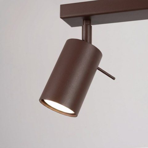 Sollux Lighting Plafon RING 3L brązowy