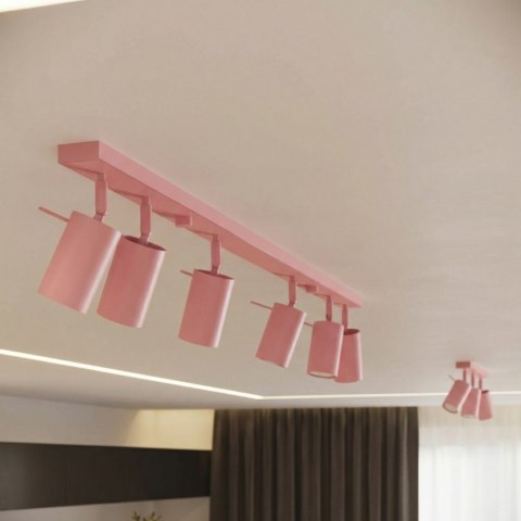 Sollux Lighting Plafon RING 3L różowy