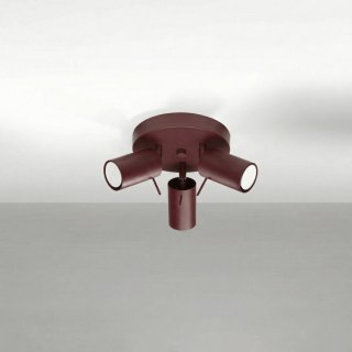 Sollux Lighting Plafon RING 3P burgund