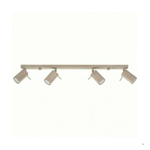 Sollux Lighting Plafon RING 4L taupe
