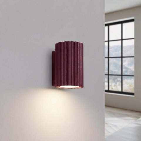 Sollux Lighting Kinkiet KARBON 10 burgund
