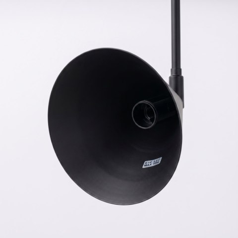 Sollux Lighting Kinkiet NOX 2 czarny z włącznikiem
