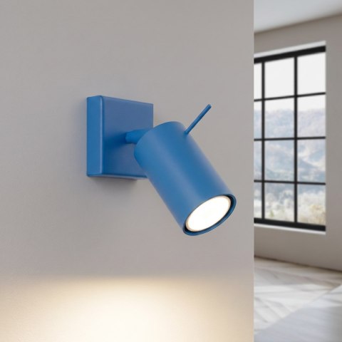 Sollux Lighting Kinkiet RING błękitny